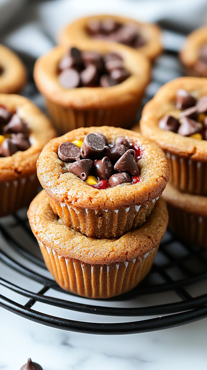 Chocolate Chip Cookie Cups Recipe