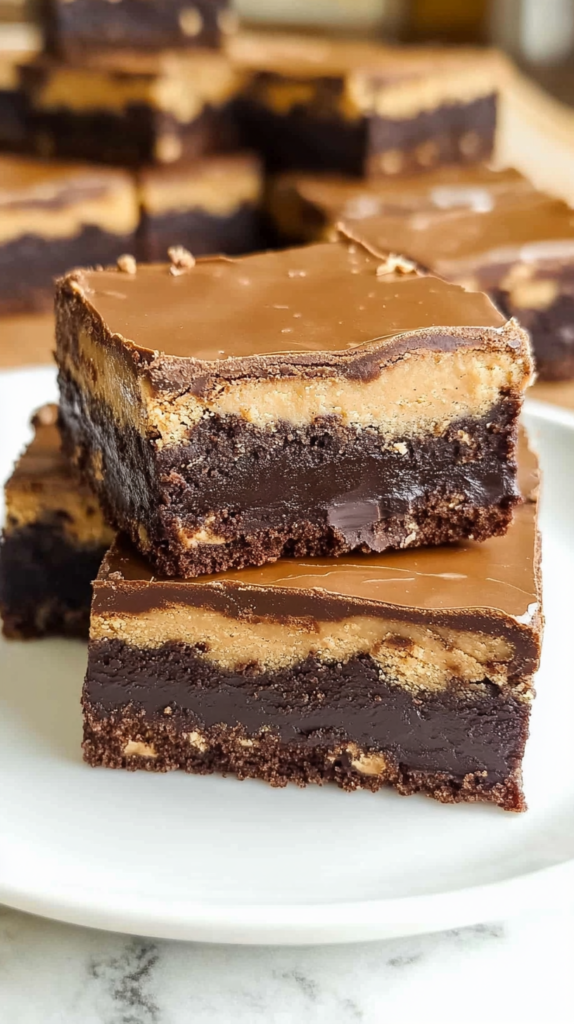 Easy Buckeye Brownies Recipe