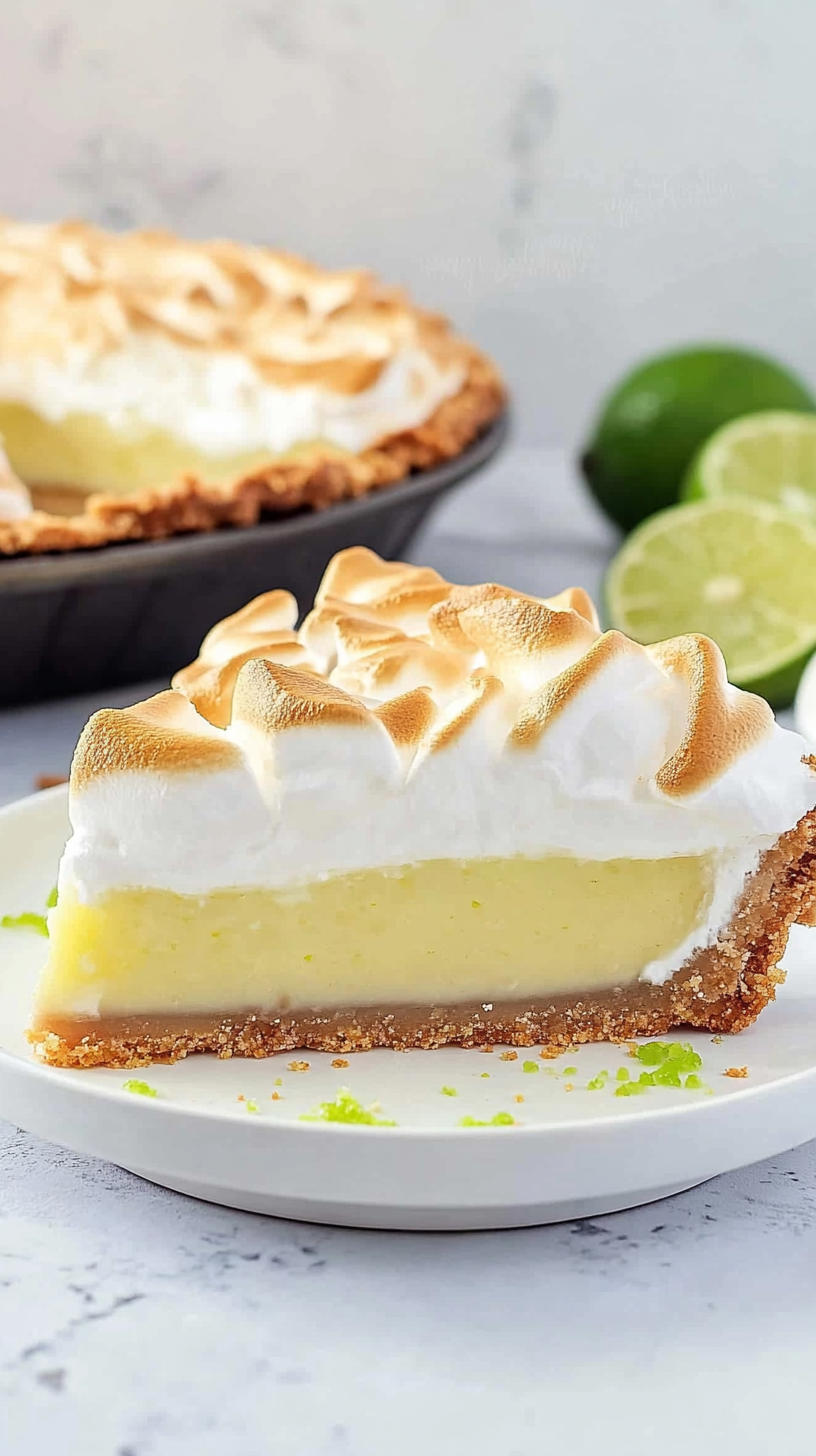 Key Lime Pie With Meringue