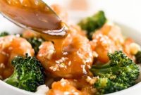 Honey Garlic Shrimp And Broccoli