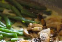 One Skillet Chicken with Green Beans