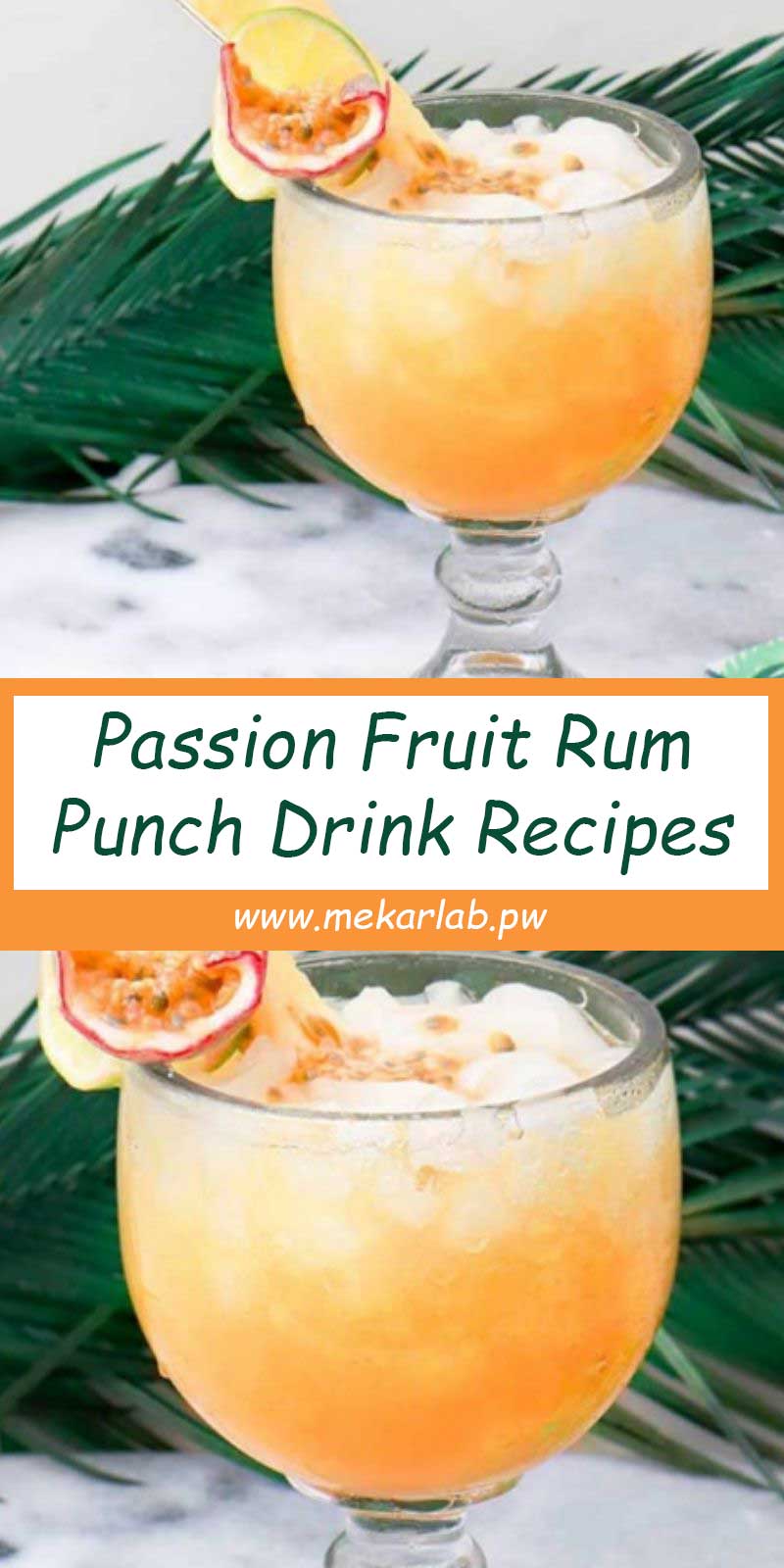 Passion Fruit Rum Punch Drink Recipes