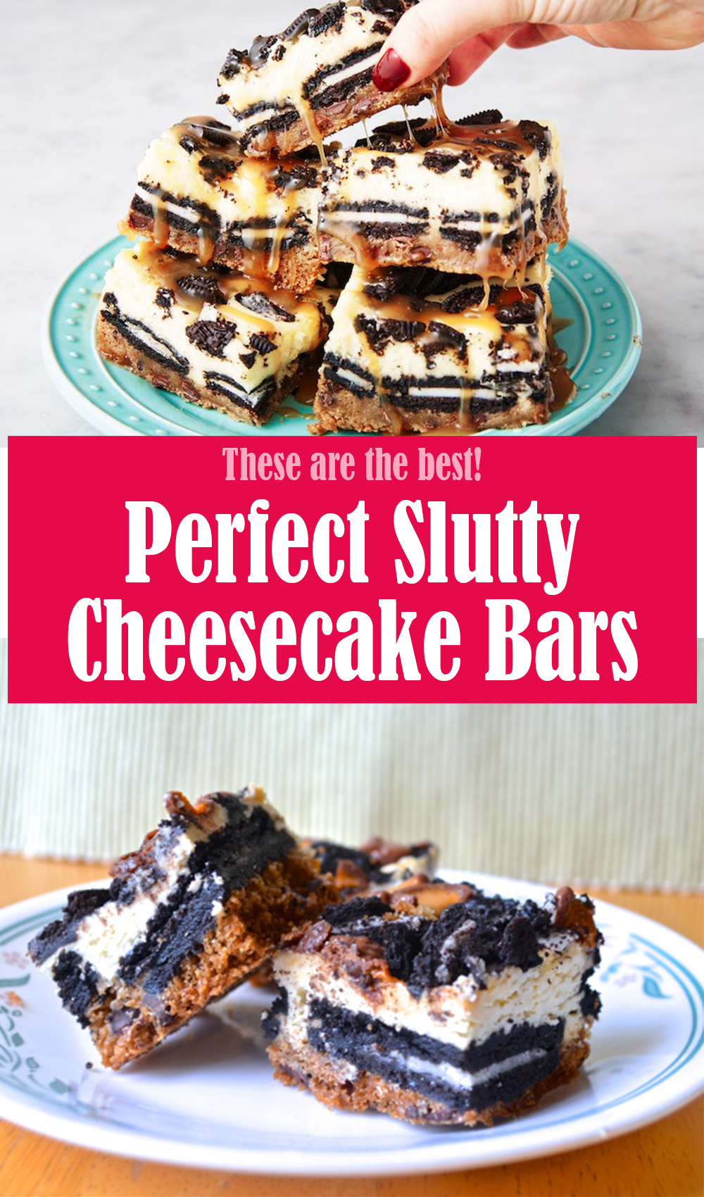 Perfect Slutty Cheesecake Bars